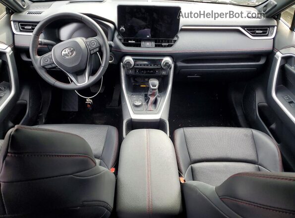 JTMFB3FV4RD197379 2024 TOYOTA RAV4 Blue წინა პანელის ხედი