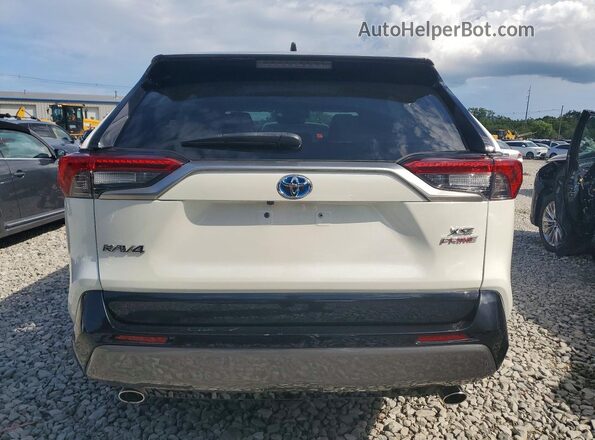 JTMFB3FV5MD012071 2021 TOYOTA RAV4 White Vista trasera