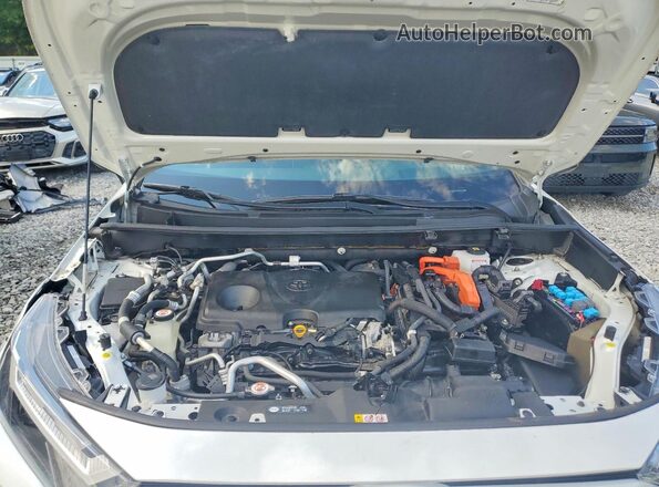 JTMFB3FV5MD012071 2021 TOYOTA RAV4 White Vista del compartimento del motor