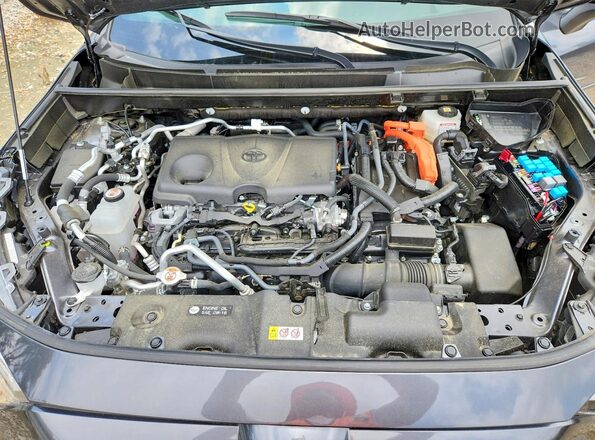 JTMFB3FV5SD255442 2025 TOYOTA RAV4 Gray Շարժիչի բաժամունքի տեսք