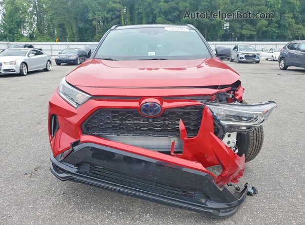 JTMFB3FV7MD059960 2021 TOYOTA RAV4 Red Вид спереду