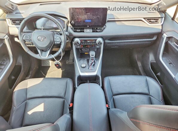 JTMFB3FV8RD176146 2024 TOYOTA RAV4 Blue Dashboard view
