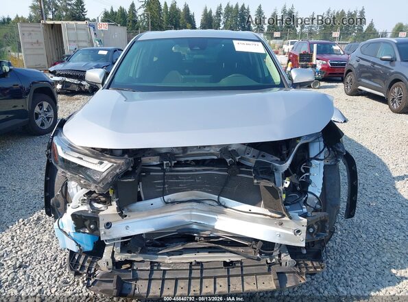 JTMG1RFV0PD098310 2023 TOYOTA RAV4 Silver Rear interior view