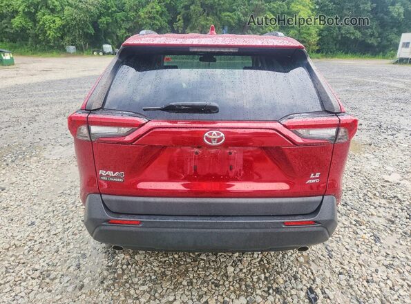 JTMG1RFV1LD048624 2020 TOYOTA RAV4 Red Հետևի տեսք