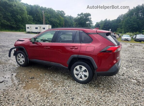 JTMG1RFV1LD048624 2020 TOYOTA RAV4 Red Հետևի ձախ