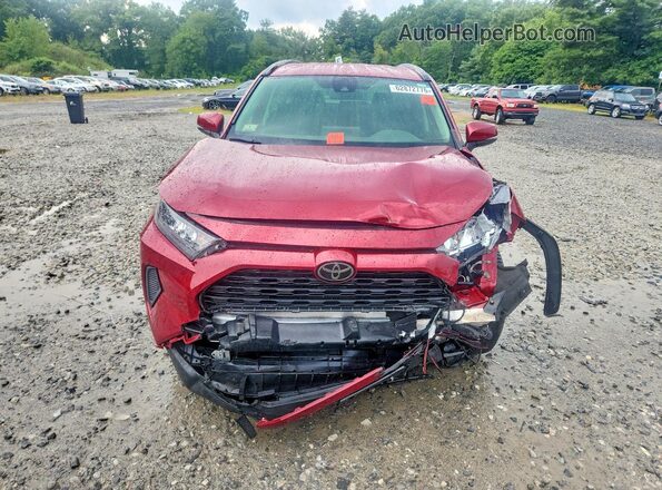 JTMG1RFV1LD048624 2020 TOYOTA RAV4 Red Դիմացի տեսք
