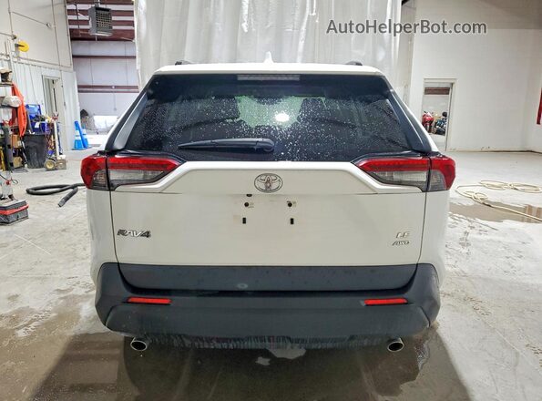 JTMG1RFV3KJ013552 2019 TOYOTA RAV4 White Vista trasera