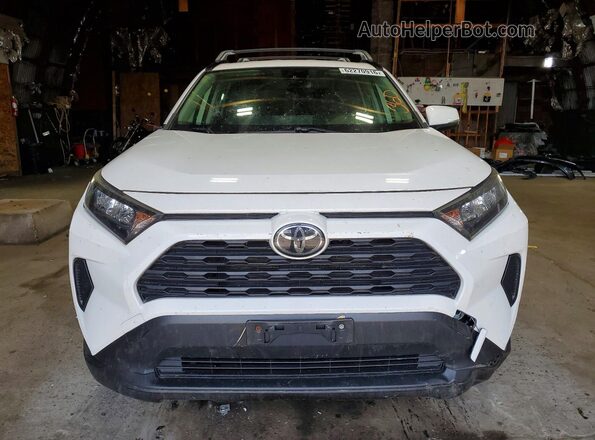 JTMG1RFV8KD014520 2019 TOYOTA RAV4 White Вид спереду