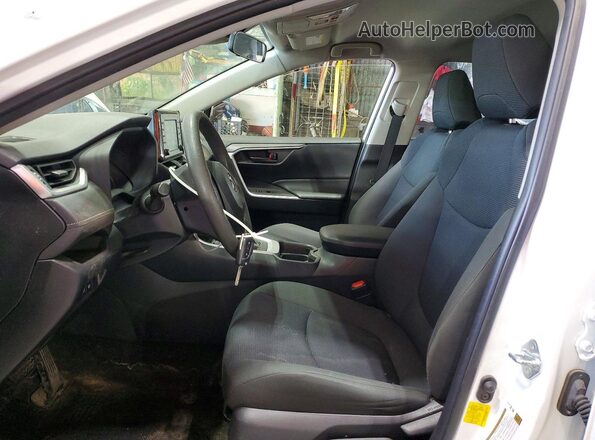 JTMG1RFV8KD014520 2019 TOYOTA RAV4 White Вид салону спереду