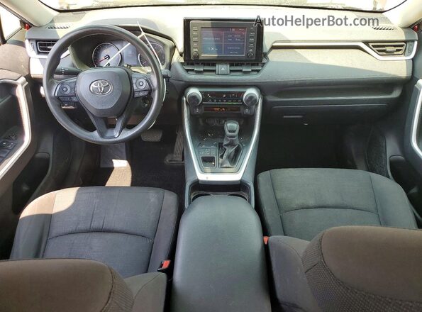 JTMG1RFV8KD508490 2019 TOYOTA RAV4 Red Առջևի վահանակի տեսք