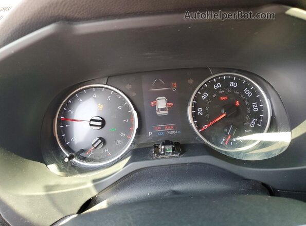 JTMG1RFV8KD508490 2019 TOYOTA RAV4 Red Սարքավորումների վահանակի տեսք
