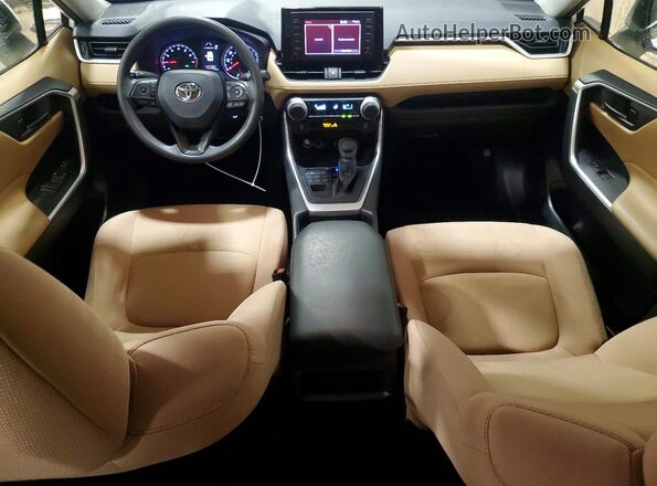 JTMG1RFVXKJ011460 2019 TOYOTA RAV4 White წინა პანელის ხედი