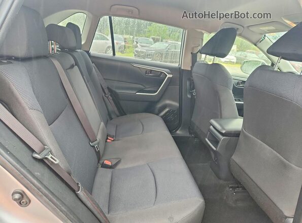 JTMG1RFVXKJ012706 2019 TOYOTA RAV4 Silver უკანა სავარძლების ხედი
