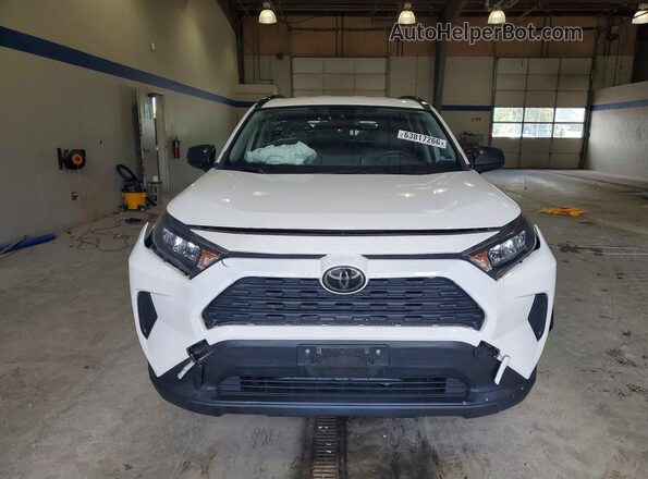 JTMH1RFV2KD501359 2019 TOYOTA RAV4 White Вид спереду