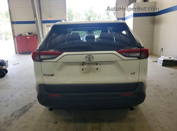 JTMH1RFV2KD501359 2019 TOYOTA RAV4 White Вид ззаду