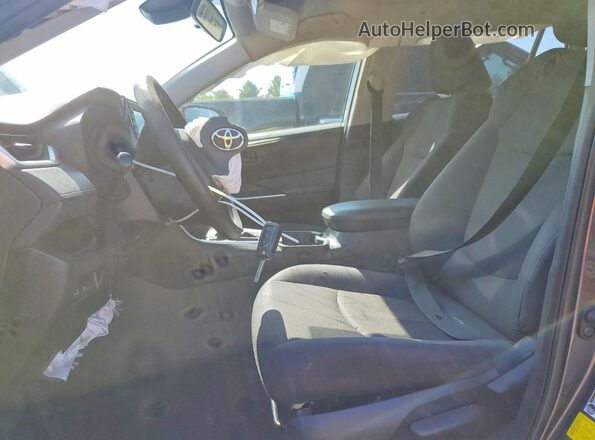 JTMH1RFV2KJ015071 2019 TOYOTA RAV4 Gray Widok wnętrza z przodu