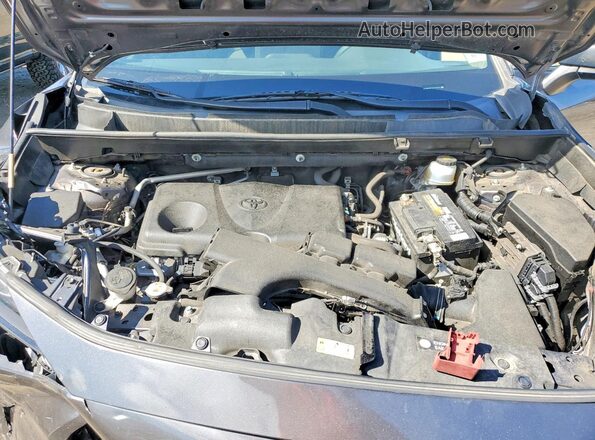 JTMH1RFV2KJ015071 2019 TOYOTA RAV4 Gray Widok komory silnika