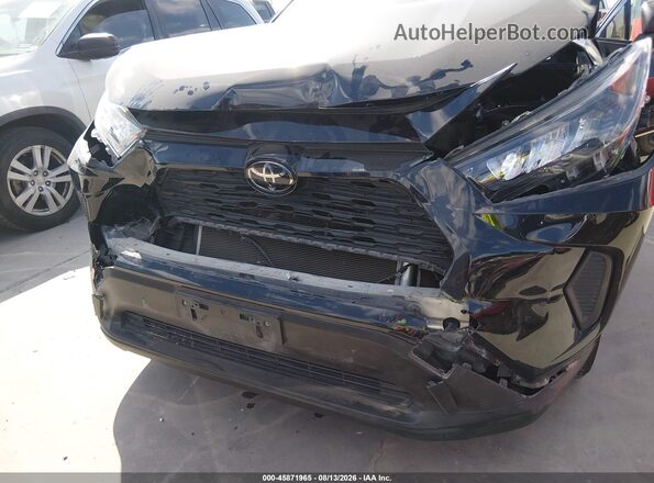 JTMH1RFV4KD032291 2019 TOYOTA RAV4 Black Widok z przodu