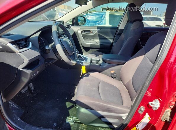 JTMH1RFV7MD523182 2021 TOYOTA RAV4 Red Front interior view