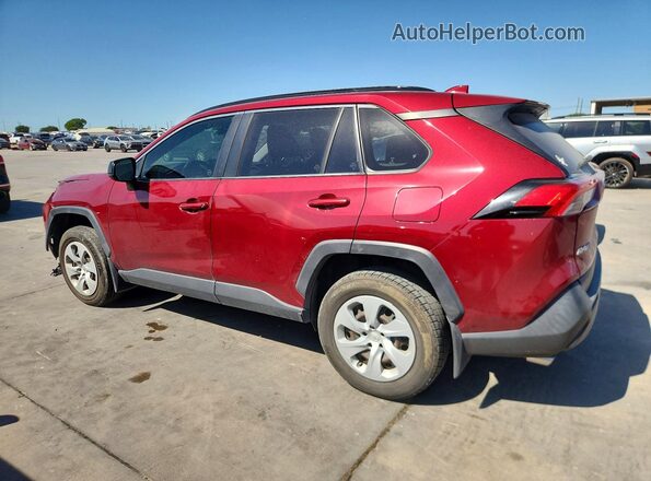 JTMH1RFV7MD523182 2021 TOYOTA RAV4 Red Rear left