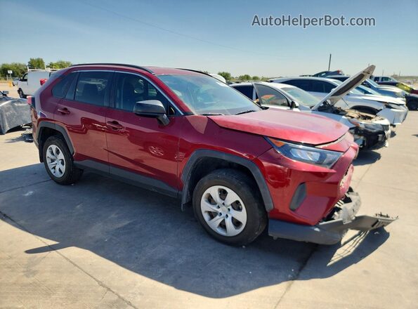 JTMH1RFV7MD523182 2021 TOYOTA RAV4 Red Front right
