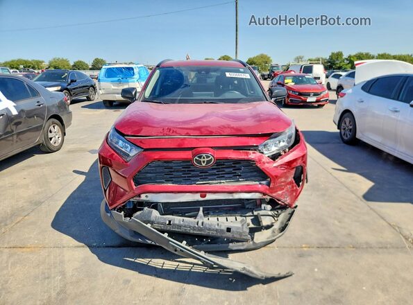 JTMH1RFV7MD523182 2021 TOYOTA RAV4 Red Front view