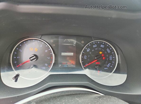 JTMH1RFV8KD508364 2019 TOYOTA RAV4 Black Вид щитка приладів