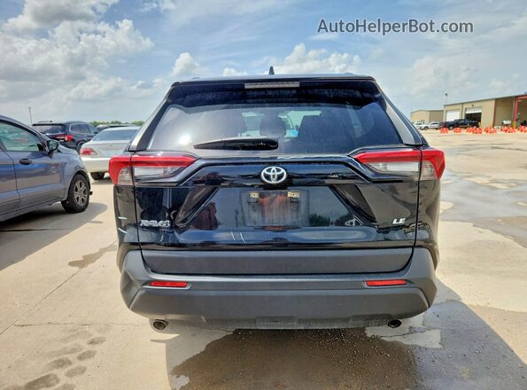 JTMH1RFV8KD508364 2019 TOYOTA RAV4 Black Вид ззаду
