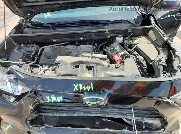 JTMH1RFV8KD508364 2019 TOYOTA RAV4 Black Вид підкапотного простору