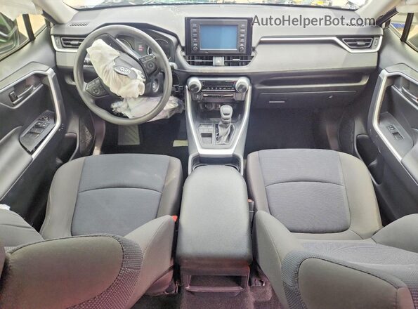 JTMH1RFV8KJ006701 2019 TOYOTA RAV4 Silver Vista del salpicadero