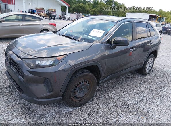 JTMH1RFV9KD506669 2019 TOYOTA RAV4 Gray წინა მარცხენა ხედი სამი მეოთხედიდან