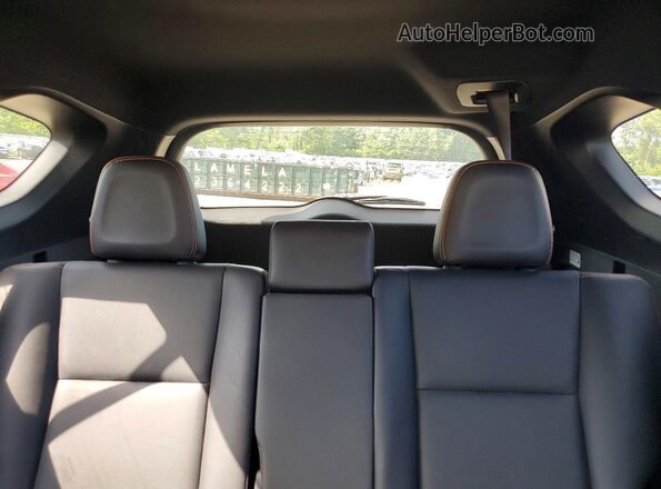 JTMJFREV0GJ077192 2016 TOYOTA RAV4 Black Rear seats view