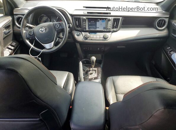 JTMJFREV0GJ077192 2016 TOYOTA RAV4 Black Dashboard view