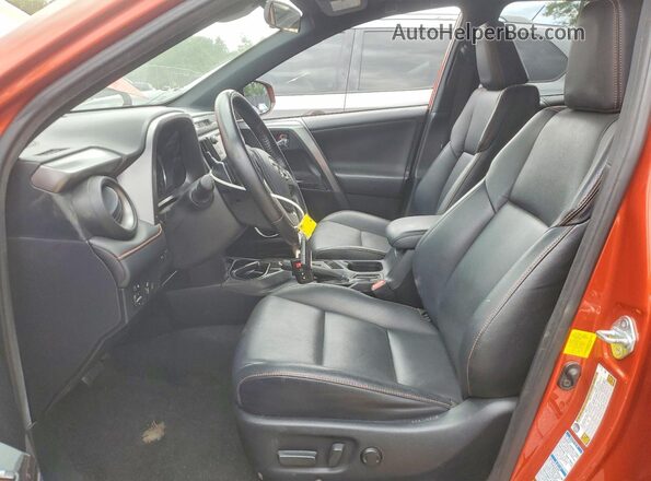 JTMJFREV0GJ079850 2016 TOYOTA RAV4 Оранжевый Вид салона спереди