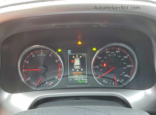 JTMJFREV0GJ079850 2016 TOYOTA RAV4 Оранжевый Вид щитка приборов