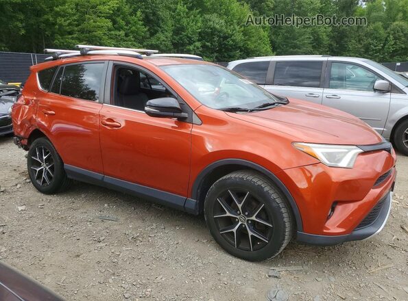 JTMJFREV0GJ079850 2016 TOYOTA RAV4 Оранжевый Передняя правая четверть