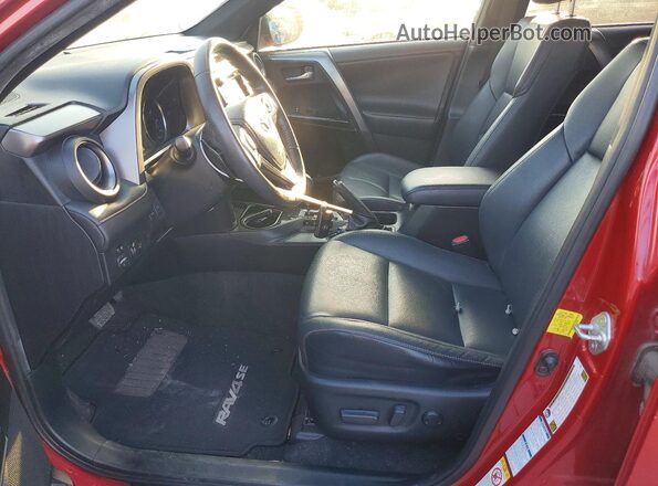 JTMJFREV0HJ165130 2017 TOYOTA RAV4 Red Front interior view