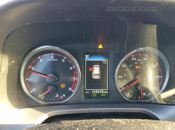 JTMJFREV0HJ165130 2017 TOYOTA RAV4 Red Instrument cluster view