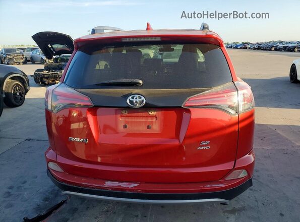 JTMJFREV0HJ165130 2017 TOYOTA RAV4 Red Rear view