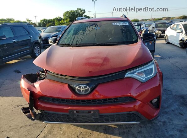 JTMJFREV0HJ165130 2017 TOYOTA RAV4 Red Front view