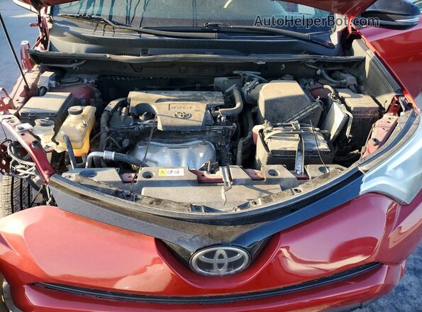JTMJFREV0HJ165130 2017 TOYOTA RAV4 Red Engine compartment view