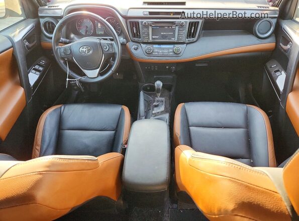 JTMJFREV1GD183679 2016 TOYOTA RAV4 Black Dashboard view