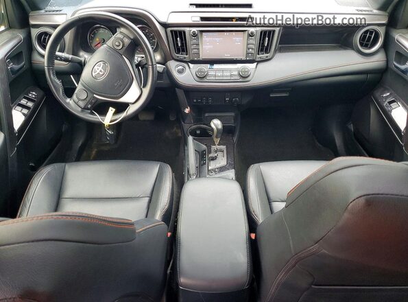 JTMJFREV1GJ066167 2016 TOYOTA RAV4 White Dashboard view