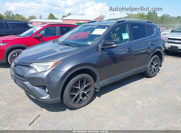JTMJFREV1HJ701180 2017 TOYOTA RAV4 Gray წინა მარცხენა ხედი სამი მეოთხედიდან