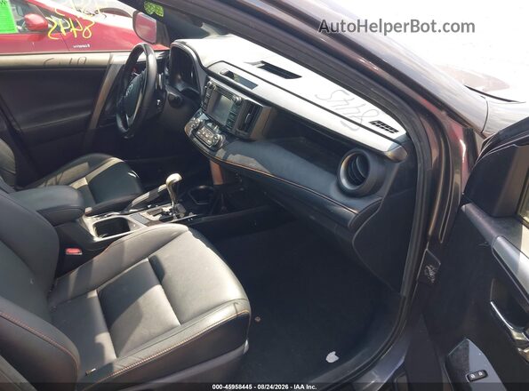 JTMJFREV1HJ701180 2017 TOYOTA RAV4 Gray წინა სალონის ხედი