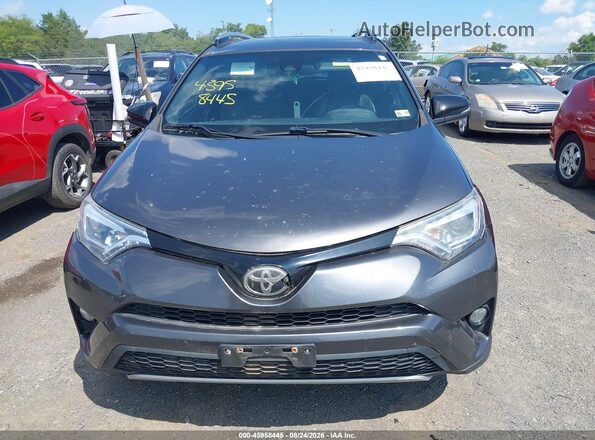 JTMJFREV1HJ701180 2017 TOYOTA RAV4 Gray ხელსაწყოთა პანელის ხედი