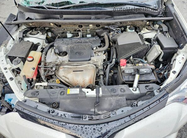 JTMJFREV5GD182342 2016 TOYOTA RAV4 White ძრავის განყოფილების ხედი