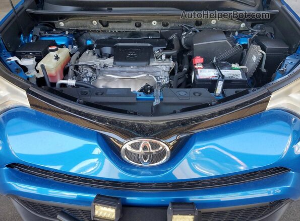 JTMJFREV8GD179905 2016 TOYOTA RAV4 Blue Widok wnętrza z tyłu