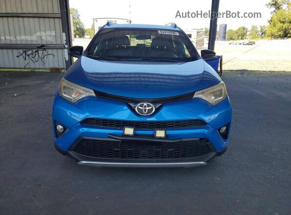JTMJFREV8GD179905 2016 TOYOTA RAV4 Blue Widok z przodu