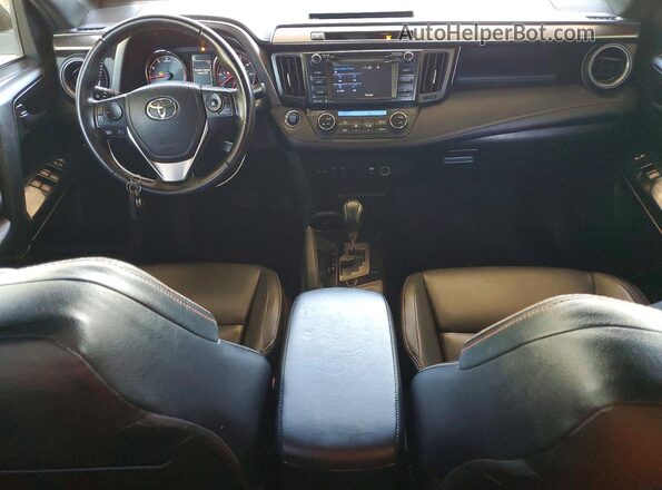 JTMJFREV8GD179905 2016 TOYOTA RAV4 Blue Widok deski rozdzielczej
